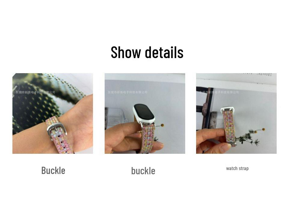 Xiaomi Band 9/10/8 Armband: Kleines Hüftmatten-Design Ersatzarmband