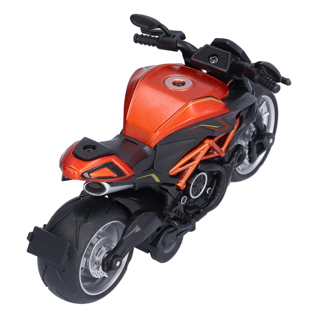 Motorcycle Model Alloy Simulation Motorbike Toy Collection Decoration for Children