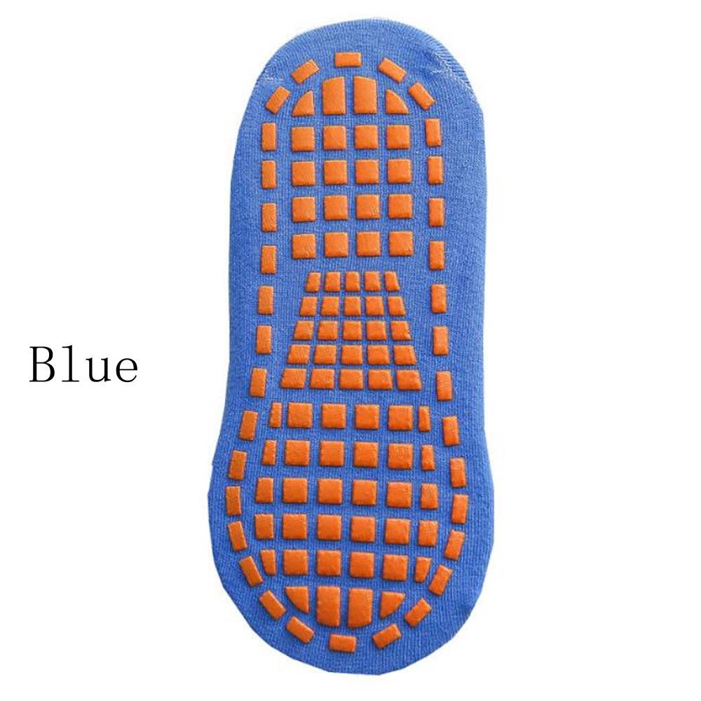 Calcetines Antideslizantes para Niños Adultos Calcetines de Algodón Elásticos para Trampolín Padre-Hijo Deportes Niños Niñas Exterior Calcetines para Niños 5-12 Years Old