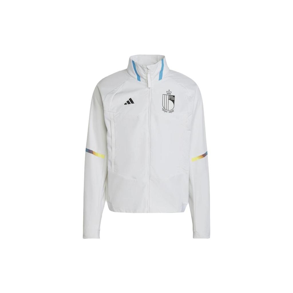 adidas Jackets Men's White Stand Collar Moderate Other IC1567