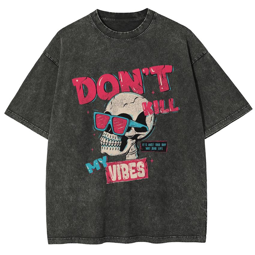 Women's T-Shirt Unisex Loose Wash Denim Crew Neck Short Sleeve Summer Trend Hip Hop Y2K Soft Top Men