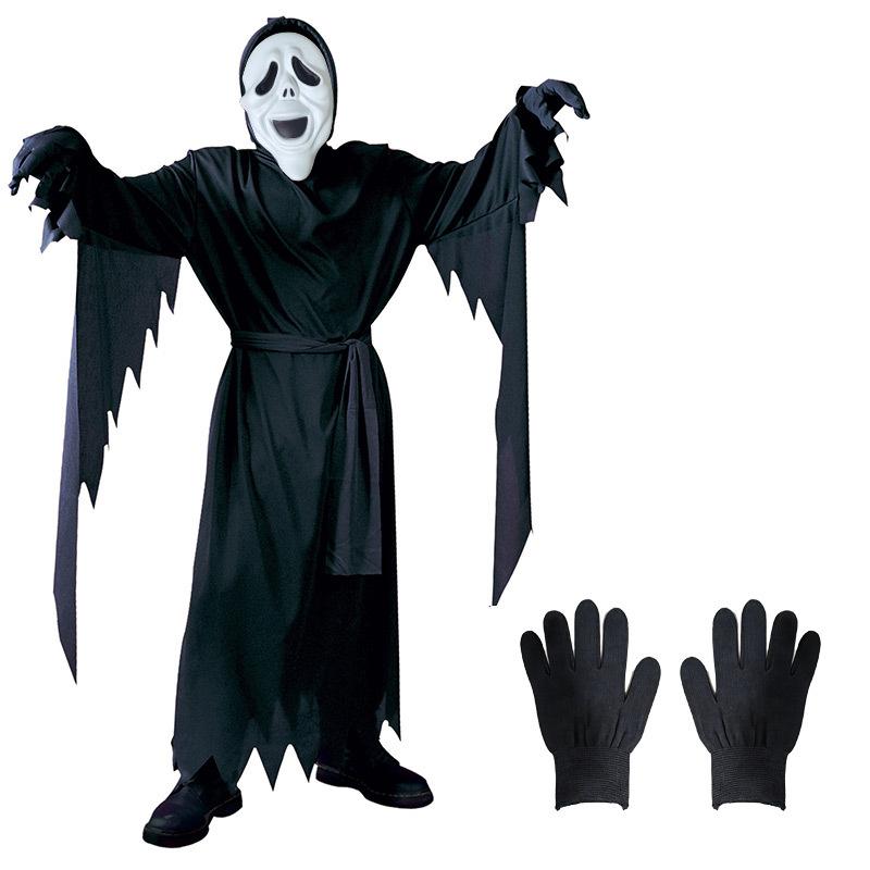 Halloween children adult dress up scream costume horror movie cos dress up scary dagger knife costume