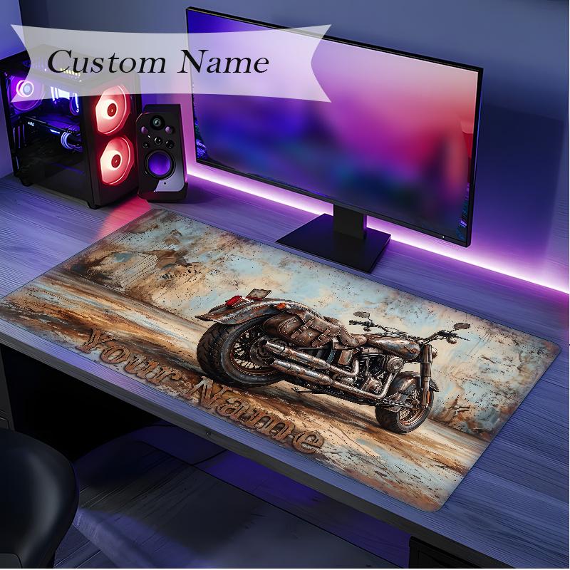 Motocicletă (1) Mousepad Personalizat Anti-Alunecare pentru Birou Gaming Birou Cadou Personalizat pentru Bărbați Femei