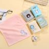 1Pc 25x50cm Cartoon Animal Printed Gauze Cotton Children Wash Face Wipe Hand Towel Bathroom Tool