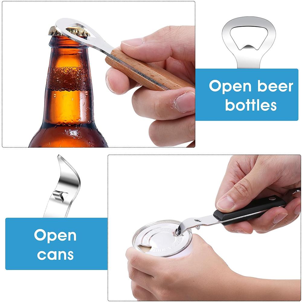 2pcs 2 in 1 Can Punch Opener for Camping and Traveling Drink Beer and Drinks