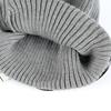 Bonnet en tricot pour hommes/femmes avec ornements lunettes Chapeau chaud à la mode