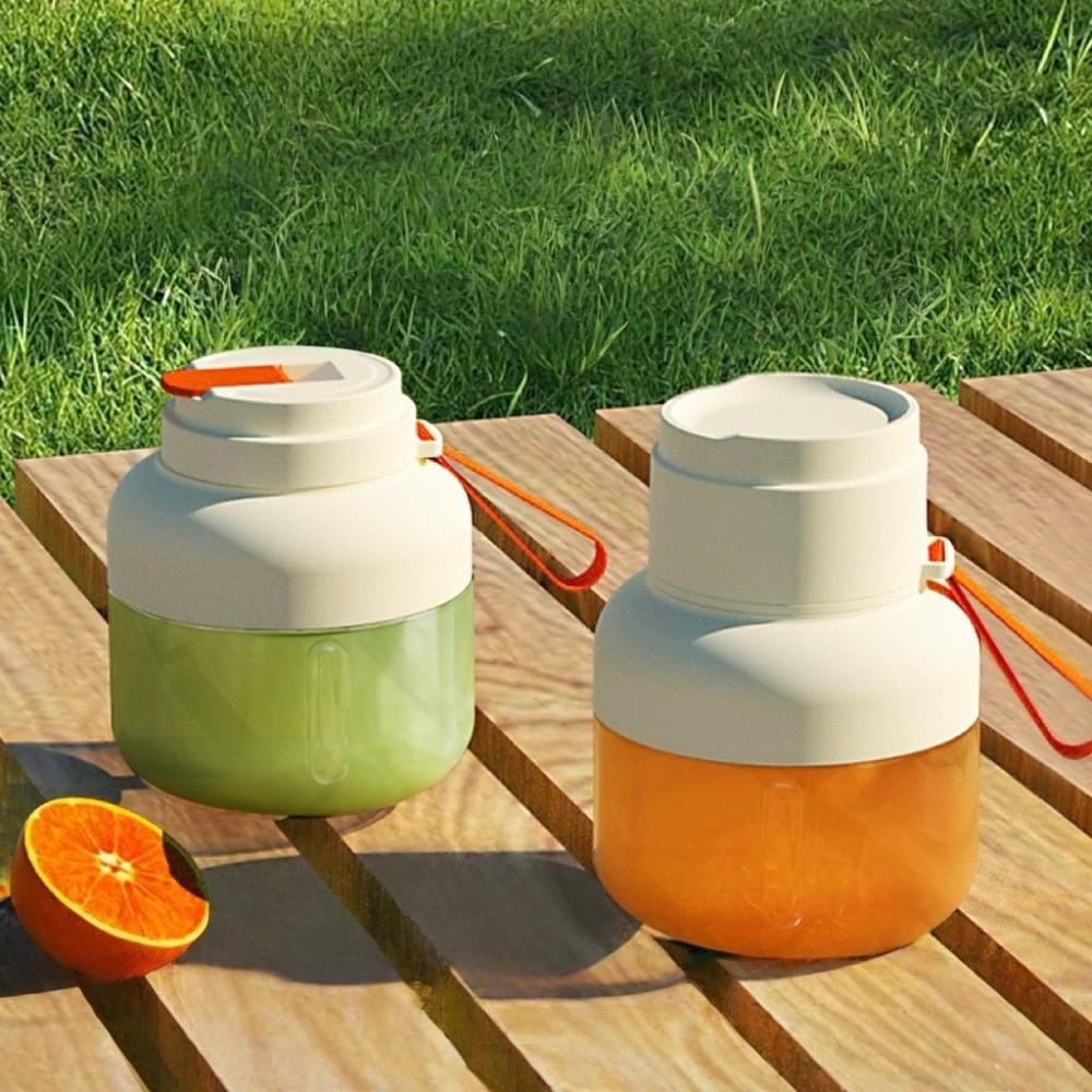 Large Capacity Portable Juicer Bucket USB Rechargeable Vegetable Fruit Blender Sports Use