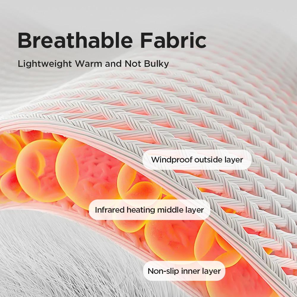 Wireless Hot Therapy Hand Foot Ankle Joint  Protection Wrist Band Pad Brace Portable Electric Heating Vibration Hand Massager