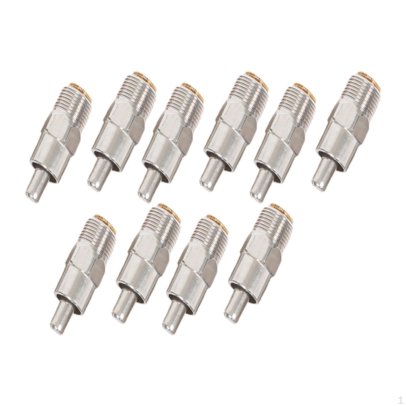 10 штук Автоматическая поилка для свиней, Фермерская поилка r Copper Cap