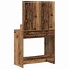 Vintage style Makeup Table with Shelf 75.5 x 41 x 135 cm Particleboard