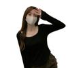 Women's Slim Fit Irregular Long-Sleeve Shirt - 2024 Autumn Collection