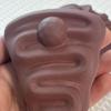 Chokolademousse Kage Klemmelegetøj Anti-Angst Simuleret Chokoladefløde Sensorisk Legetøj Simulation Mad Fotorekvisitter