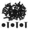 Edinstry Bolt Rivet Trim Panel Retaining Clip Plastic Push In Bolt Rivet Car Clip Hole: 8mm 50PCS/Beige