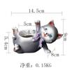 Cartoon Animal Resin Cat Flower Pot Desktop Potted Plant Balcony Gardening Creative Succulent Flower Pot Small Flower Pot