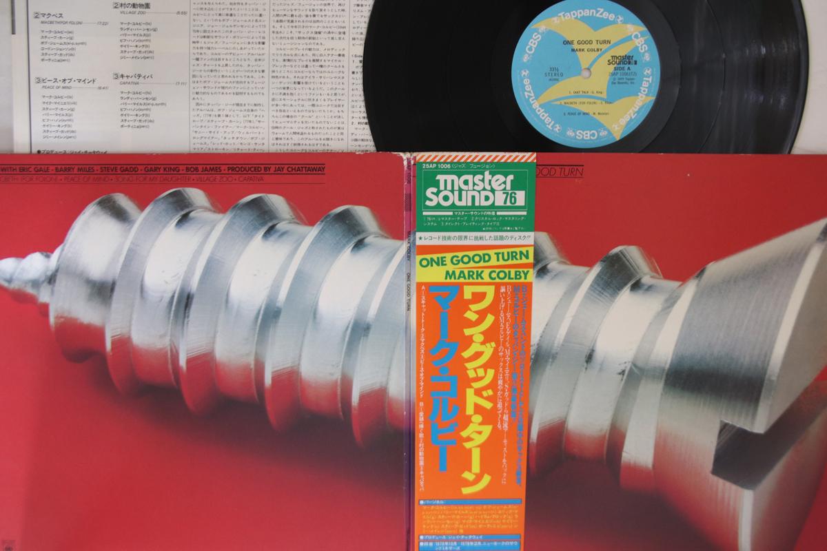 

LP Record MARK COLBY One Good Turn Master Sound 25AP1006 CBS SONY 1979 Japan Obi Jazz Used