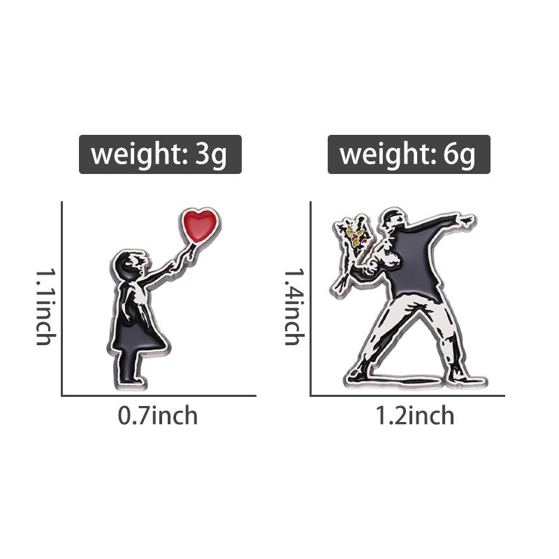 3pcs/set Cartoon Anime Movie Role Brooch Enamel Pins Custom Film Peripheral Souvenir Badges Clothes Lapel Gift for Friend