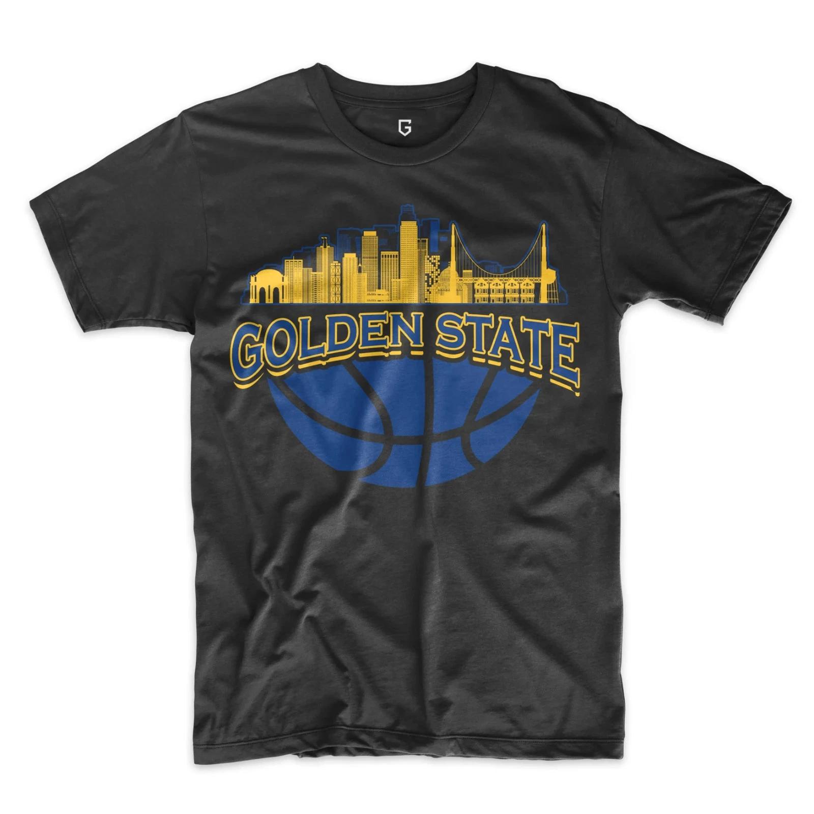 Golden State Basketball Skyline Men s T-Shirt XS