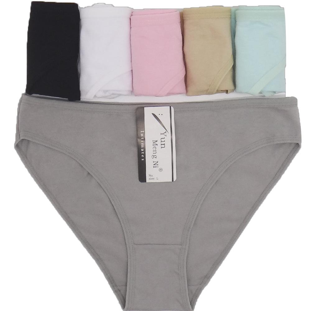 

Сексуальное женское нижнее белье, женские хлопковые трусы, однотонные трусики с низкой посадкой для девочек, нижнее белье для женщин, 6 шт./компл. XL