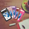 Wisdompro ID Card Holder, Vertical Neck Strap, Name Holder, Employee IDName TagCommuter Pass Case, Coin Purse, with Neck Strap, Black