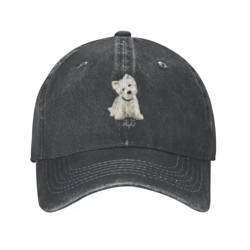 Classic Unisex  Peeking Dog Jack Russell Terrier Baseball Cap Adult Pet Animal Adjustable Dad Hat for Men Women Hip Hop