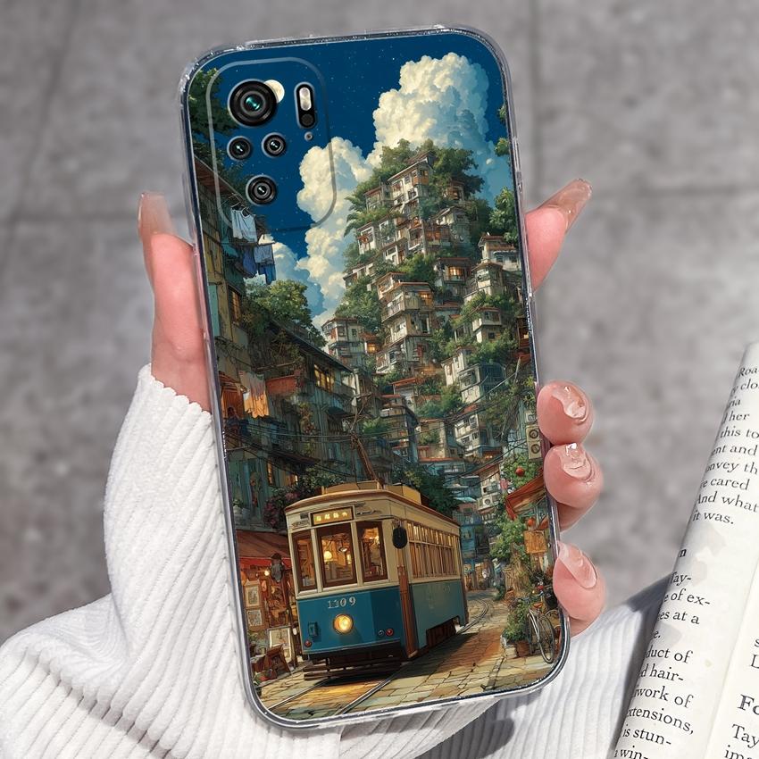 Cute Kitten Phone Case For Redmi Note 10 9 8 7 6 5A Pro 9T 8T 7S 10Lite Soft Casing Screen Protector Top Quality Dustproof Shell For Redmi Clear Cover