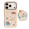 Autumn Puppy Apple 17 Mobile Phone Case IPhone15 Suitable for 11 Film Magnetic Bracket 16promax Creative Mobile Phone Case