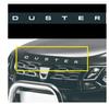 AAYJ1 For RENAULT DACIA DUSTER Car Metal 3D Letters Hood Emblem Logo Badge Car Stickers Styling Car Accessories Wording 3D Letter hj67