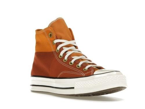 Converse Chuck 70 High Colorblock - Monarch Red Orange - A02552C
