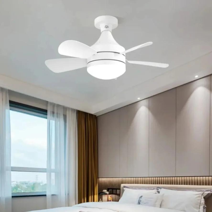 60W LED Ceiling Fan Light Fan Ceiling Light With Remote Dimming Function Suitable For Living Room Study And Home Use Fan Light