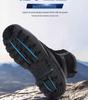 Men's Genuine Leather Mesh Breathable High-Top Hiking & Work Boots