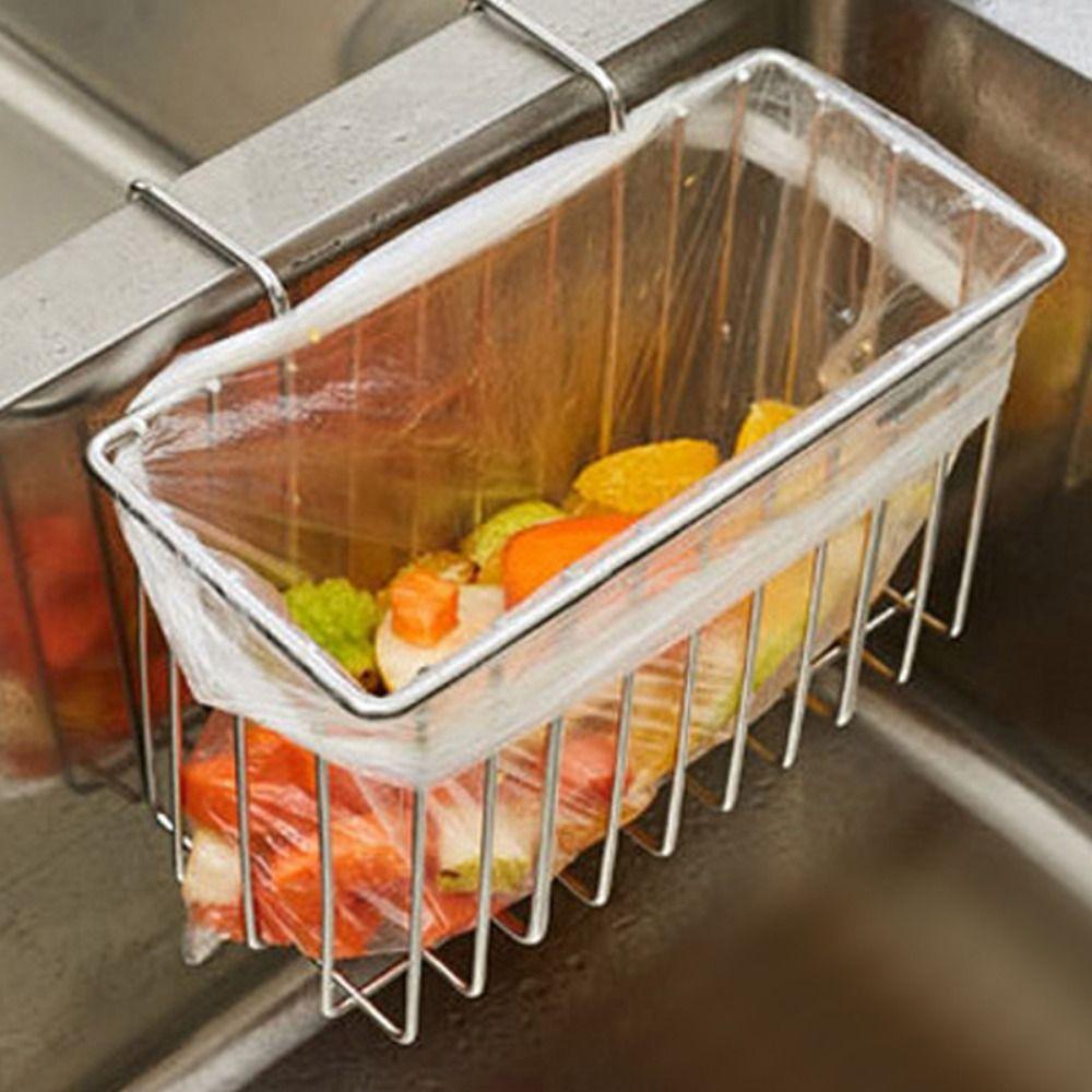 Double Layer Sponge Holder Rust Resistant Kitchen Drying Rack Sink Organizer  Double Bowl Sinks