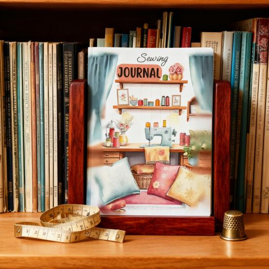 Sewing Project Journal Thick Paper Log Book for Daily Quilting & Stitching Records Personal Diary Project Notes Gift for Sewing Enthusiasts