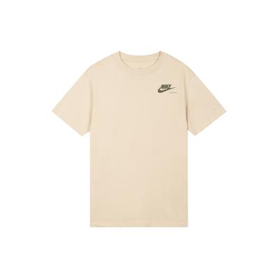Nike American Vintage Pattern Printed Pullover Crew Neck Short Sleeve T-Shirt Women T-Shirts Off-White DR9025-126