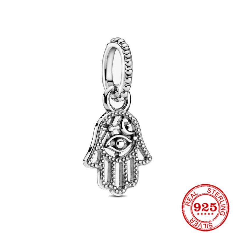 New Firefly Sandwich Mandala Rainbow Wineglass Fit Silverfasion Original Bracelet Charm Bead For Women Diy Jewelry