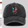 pc Vibrant Watercolor Butterfly Pattern Print Baseball Cap Comfortable Fashion Decorative Hat Trendy Lightweight Accessory A