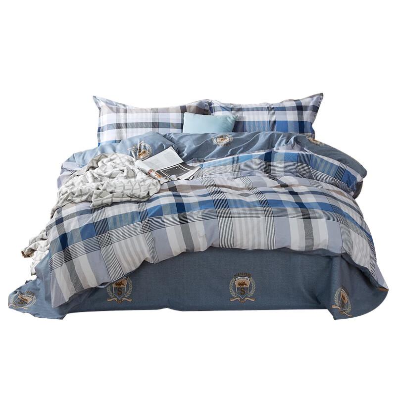 Hengyuanxiang TBK2018 All-Cotton Four-Piece Bedding Set