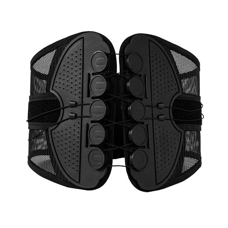 Breathable Lumbar Support Belt with Double Pull Rope for Herniated Discs