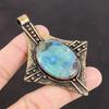Shattuckite Pendant Copper Pendant Ethnic Pendant Shattuckite Jewelry Handmade Pendant Original Gemstone Pendant Gift For Her Copper Jewelry