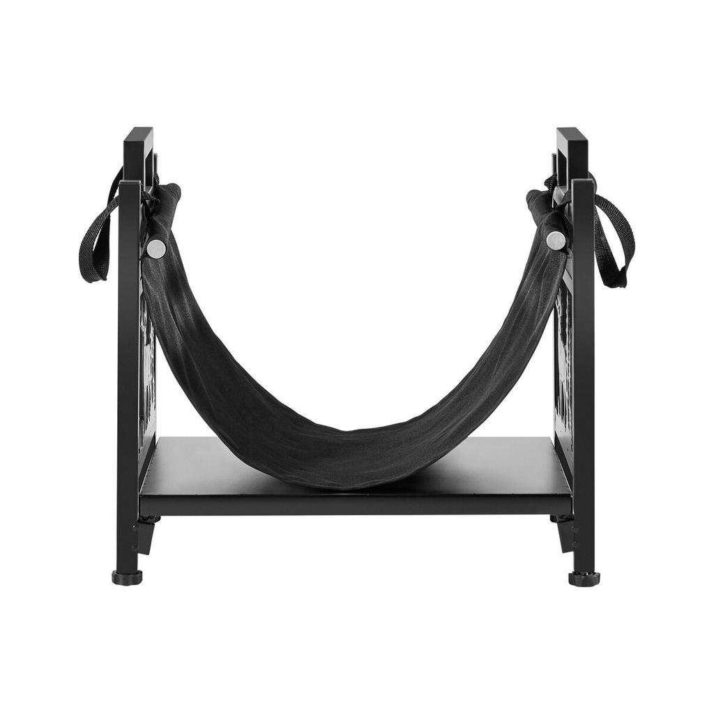 Indoor Firewood Rack, 45cm Curved Log Holder with Canvas Carrier, 18kg Weight Capacity Wood Storage Stand, Powder-Coated Steel Firewood Holder, Heavy