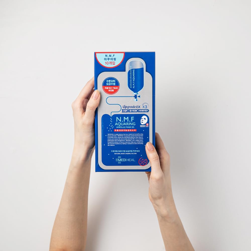 Aquaring Ampoule Mask EX [MEDIHEAL] N.M.F. 27ml10P