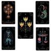 Kancharo 78-Card Tarot Card Set [Folklore Tarot] Includes Japanese Tarot Card Instructions & Pouch (Authentic)