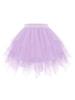 Women's Fluffy Mesh Ruffle Skirt - Short Princess Style