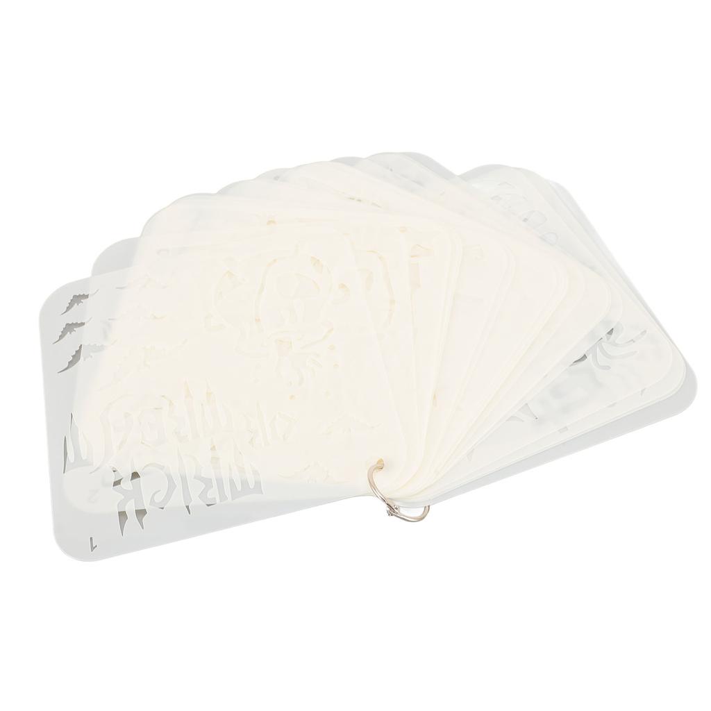 Festival Hollow Painting Stencil Set Reusable Festival Stencils Festival Drawing Template for Face P