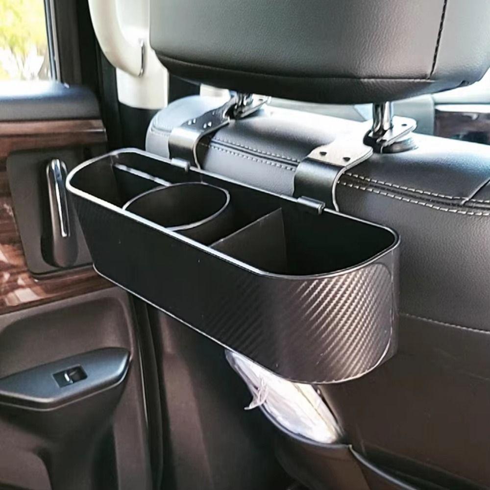 Waterproof Car Seat Storage Box Partitioned Backseat Organizer Car Accessories