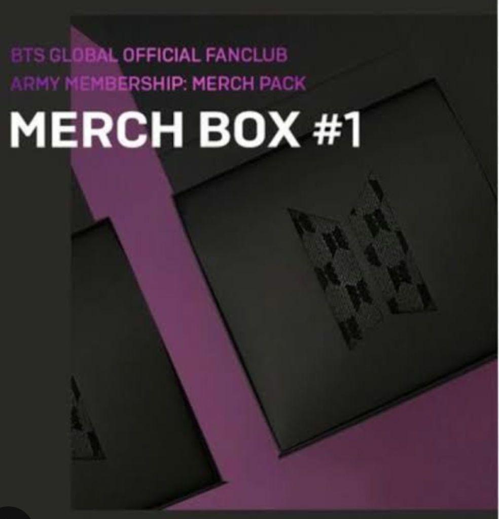 [USED] BTS March Box 1 Scarf with Fabric Poster, No Photo Card