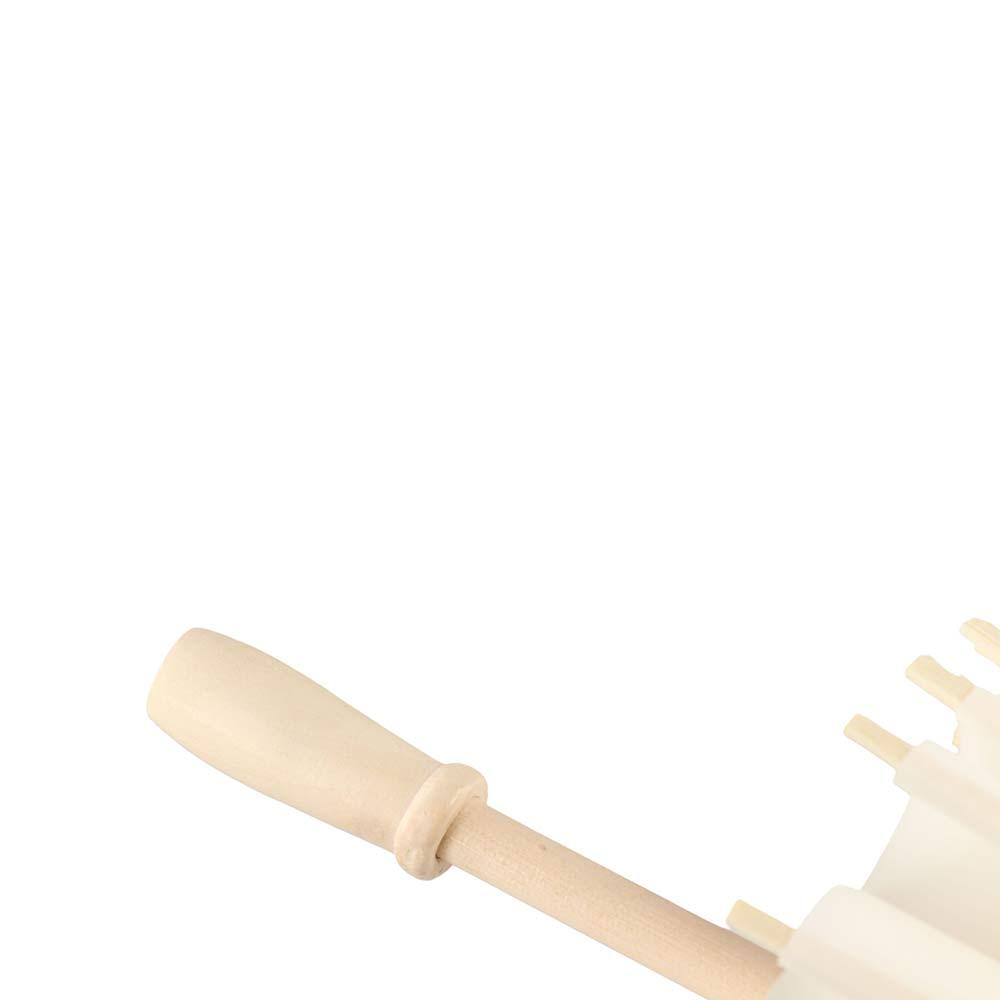 Traditional Handmade Paper Umbrella Classical Blank Paper Umbrella Home