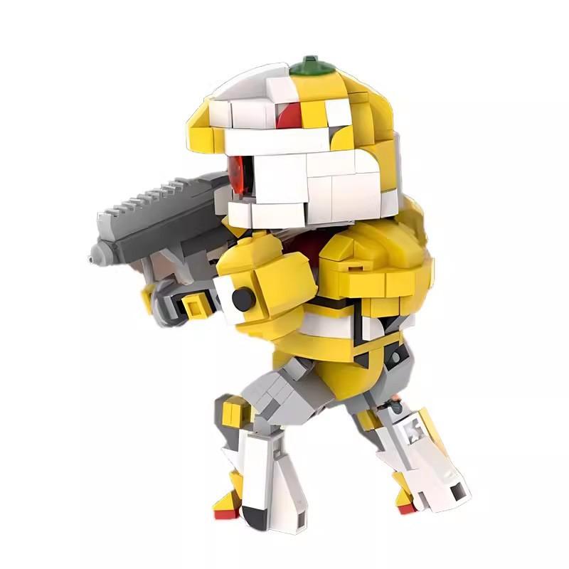 M Robot Set Is Compatible With Lego Eva-000 Mecha Puzzle Assembly Figure No. 0 Machine Soldier Model