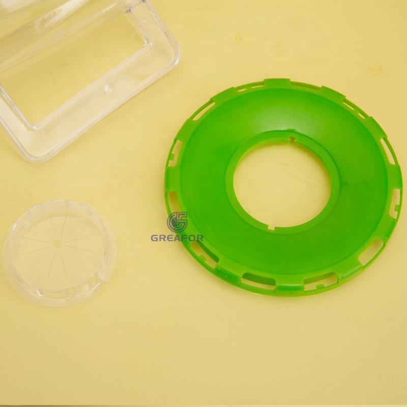 

999 Factory supply Plastic jar 1500ml food blender with 6 speed orange