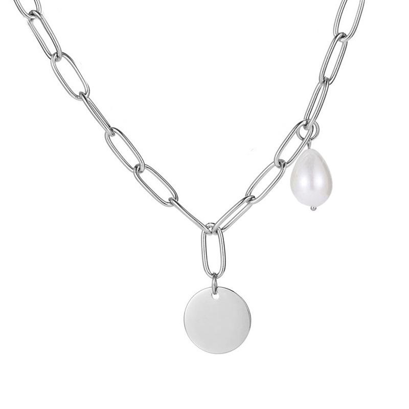 925 Silver Baroque Song Yanfei Style Clavicle Necklace
