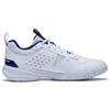 Li Ning Ace V Collection Slip Resistant, Abrasion Resistant, Breathable Low top Badminton Shoes Unisex White Blue AYTT001-3
